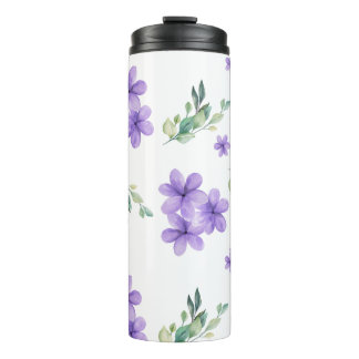 Bouteilles Isothermes Aquarelle Flower Thermique Tumbler
