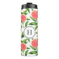 Aquarelle Grappe Motif Monogramme