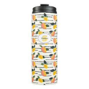 Bouteilles Isothermes Aquarelle Mango Motif avec Feuilles verts (2)