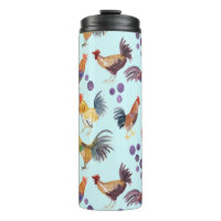 Aquarelle Poulets OEufs Poules Barnyard Poules vio