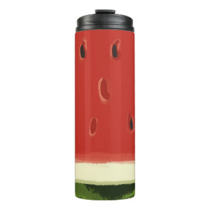 Bouteilles Isothermes Aquarelle rouge vif Pâte thermale