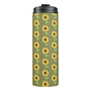 Bouteilles Isothermes Aquarelle tournesol