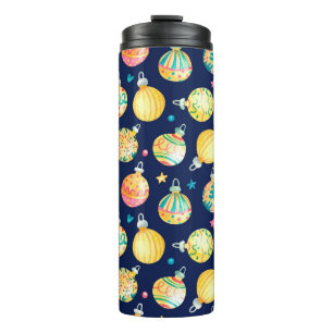 Bouteilles Isothermes Aquarelle transparente motif avec l'or brillant Ch