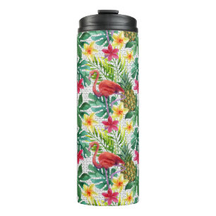 Bouteilles Isothermes Aquarelle tropicale