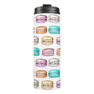 Bouteilles Isothermes Aquarelle vintage Macaron Cookies