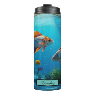 Bouteilles Isothermes Aquarium moderne Fish Tank Nom Customisé