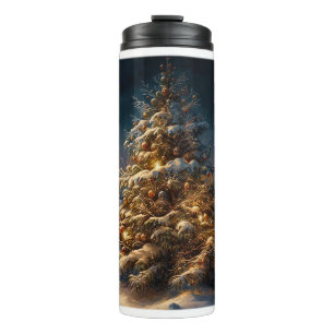 Bouteilles Isothermes Arbre de Noël extérieur Tumbler thermique
