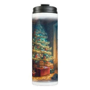 Bouteilles Isothermes Arbre de Noël intérieur Tumbler thermique
