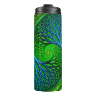Bouteilles Isothermes Arbre de Vie Spirale Fractale