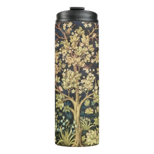 Bouteilles Isothermes Arbre de William Morris de Pre-Raphaelite de cru