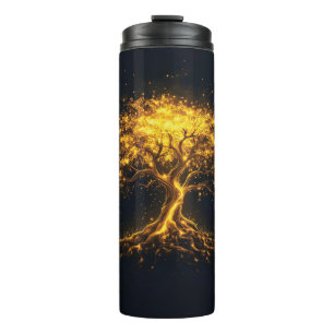 Bouteilles Isothermes Arbre lumineux de la vie - Mystique et Enchantant