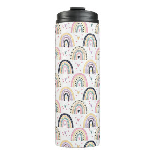 Bouteilles Isothermes Arc-en-ciel pastel mignon