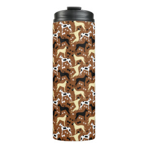 Bouteilles Isothermes Arlequin grand Danois, Faune, Grand Danois noir