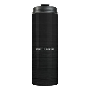 Bouteilles Isothermes Arrière - plan de conception en bois gris Nom lisi