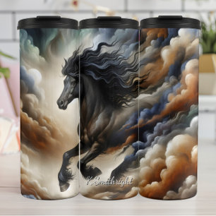Bouteilles Isothermes Art de paysage onirique abstrait de cheval