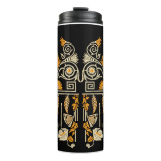 Bouteilles Isothermes Art égyptien traditionnel frontière d'or créer mai