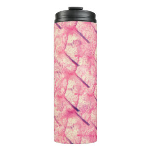 Bouteilles Isothermes art L'aquarelle rose encre couleur rose