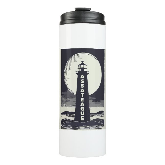 Bouteilles Isothermes Assateague Lighthouse Virginia Moon (Devant)