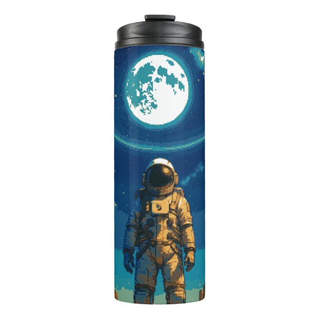 Bouteilles Isothermes Astronaute sous la porte céleste (Devant)