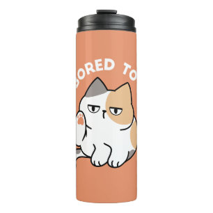 Bouteilles Isothermes Attitude de Chat Paresseux – Trop Ennuyé pour S'en