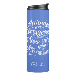 Bouteilles Isothermes ATTITUDES monogramme personnalisé & tondeuse coule
