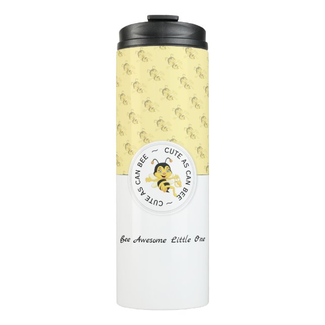 Bouteilles Isothermes Aussi Mignonne Que Peut Être Le Dessin | Monogramm (Devant)