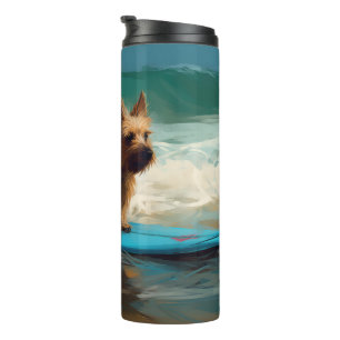 Bouteilles Isothermes Australian Terrier Beach Surfing Paining