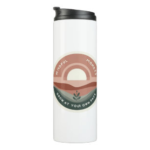 Bouteilles Isothermes Autocollant Moments Rétro Boho Pleins de Sagesse -