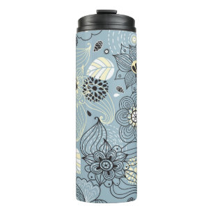 Bouteilles Isothermes Automne Floral : Design saisonnier élégant