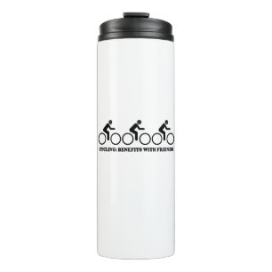 Bouteilles Isothermes Avantages du cyclisme avec des amis