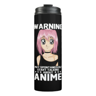 Bouteilles Isothermes avertissement peut commencer à parler de anime