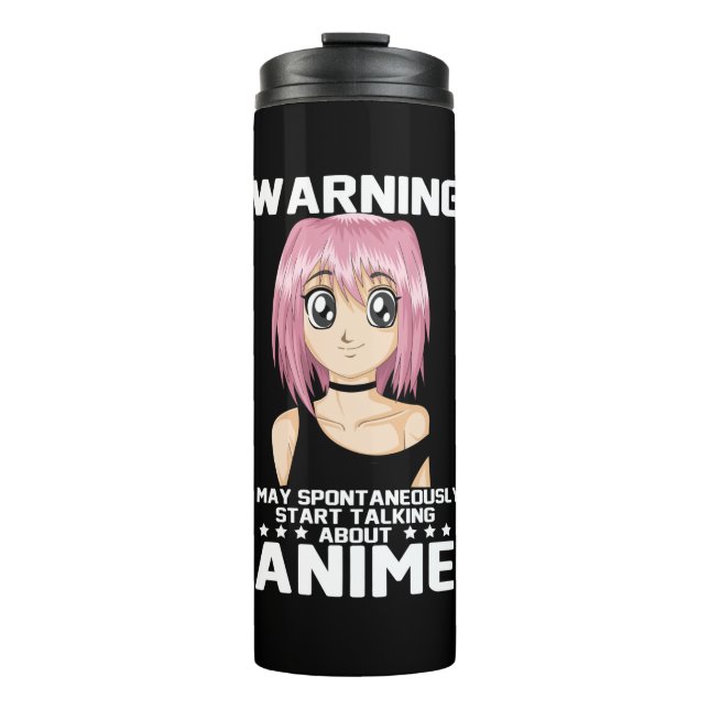 Bouteilles Isothermes avertissement peut commencer à parler de anime (Devant)