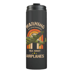 Bouteilles Isothermes Avertissement Peut Parler Spontanément D'Avions
