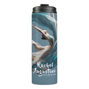 Bouteilles Isothermes Avion Air Yoga Instructeur Pilates Fitness