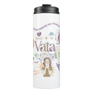Bouteilles Isothermes Ayurveda Vata Dosha Tumbler thermique