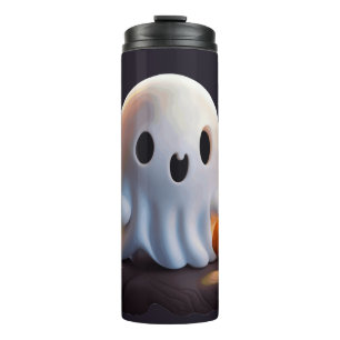 Bouteilles Isothermes Baby Ghost Déplaisant mignon caractère Halloween