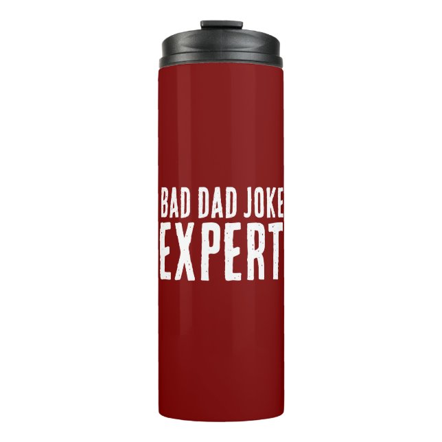 Bouteilles Isothermes Bad Papa Plaisanterie Expert TYPOGRAPHIE GRAVE (Devant)