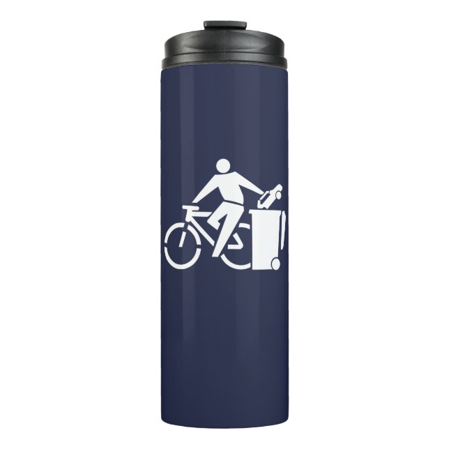 Bouteilles Isothermes Balade En Vélo, Tracer Votre Voiture (Devant)