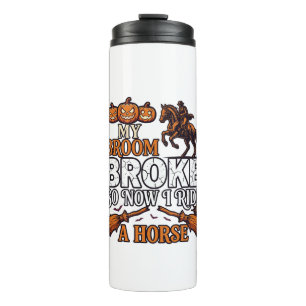 Bouteilles Isothermes Balai Cassa Chevaucher Cheval Citrouille Cowboy Ch