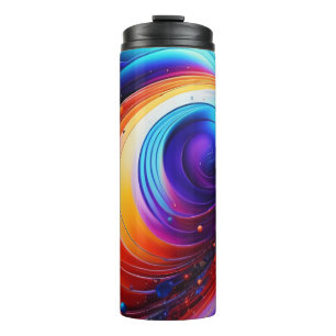Bouteilles Isothermes Balayage arc-en-ciel cosmique