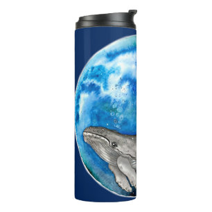 Bouteilles Isothermes Baleine bleue