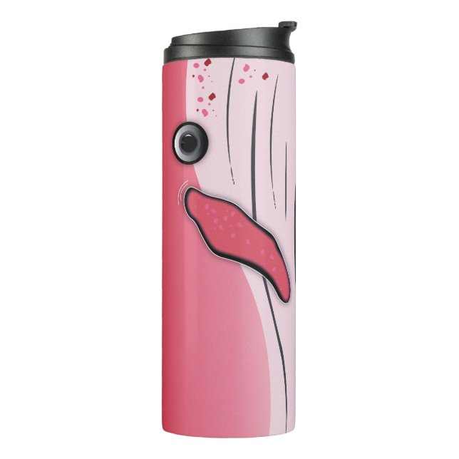 Bouteilles Isothermes Baleine rose (Tourné sur la gauche)