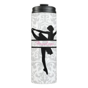 Bouteilles Isothermes Ballerina personnalisée Silhouette Paruline therm