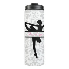 Bouteilles Isothermes Ballerina personnalisée Silhouette Paruline thermi