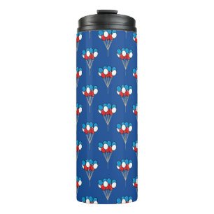 Bouteilles Isothermes Ballons bleu blanc rouge patriotique