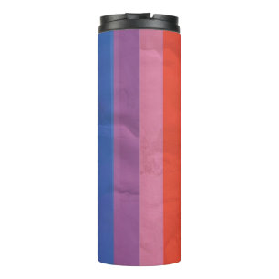 Bouteilles Isothermes Bandes arc-en-ciel verticales