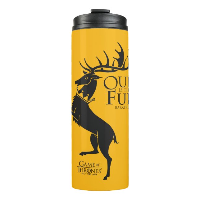 Bouteilles Isothermes Baratheon Sigil - Notre Furie (Devant)