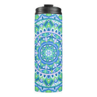 Bouteilles Isothermes Base bleue Mandala