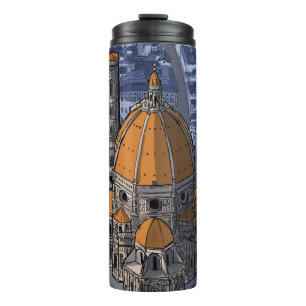 Bouteilles Isothermes Basilique San Lorenzo Florence Italie
