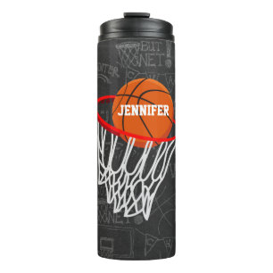Bouteilles Isothermes Basket-ball personnalisé et cercle de tableau